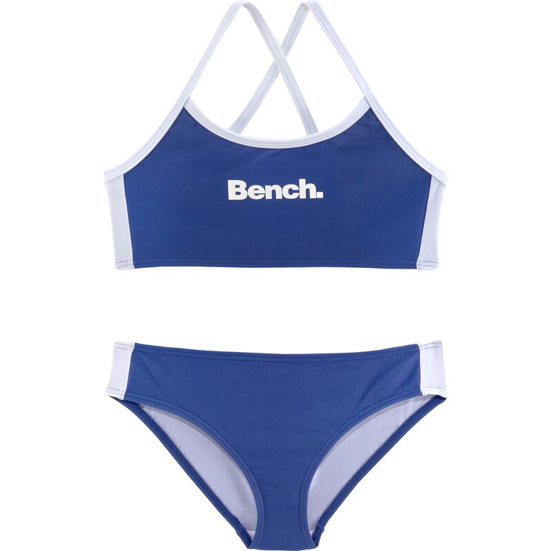 BENCH Bikiny kráľovská modrá / biela 65676410