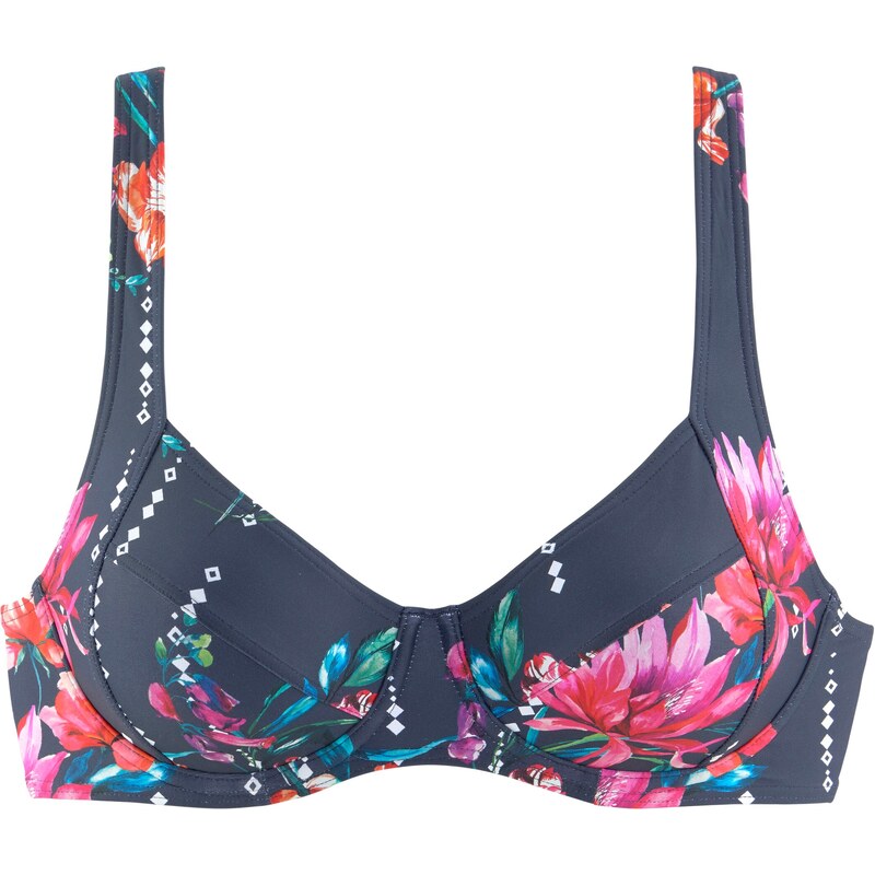 SUNSEEKER Bikinový top námornícka modrá / zmiešané farby 66846392