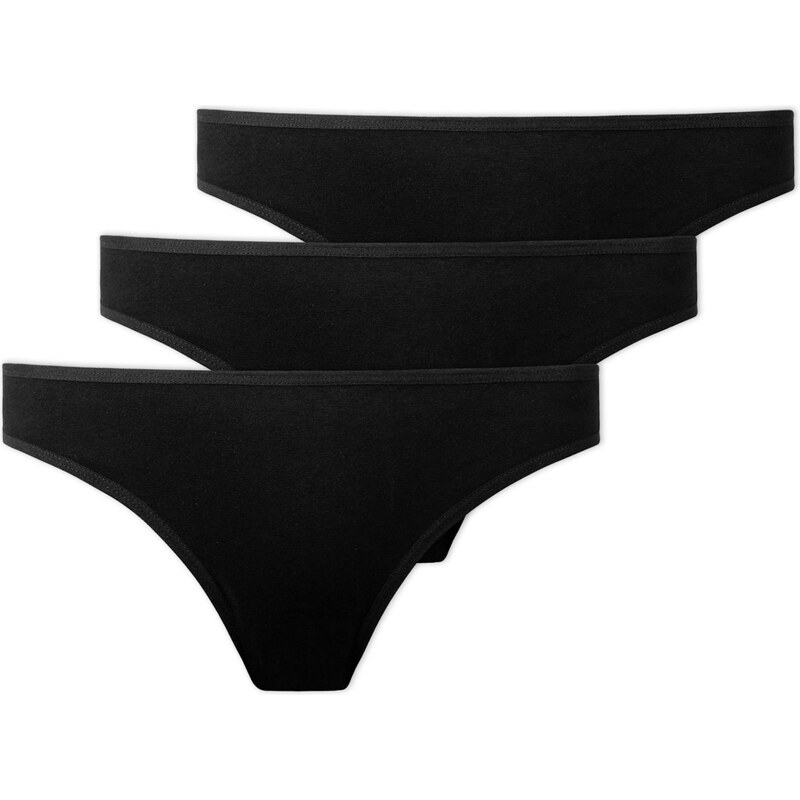 SNOCKS Tangá čierna 55503173