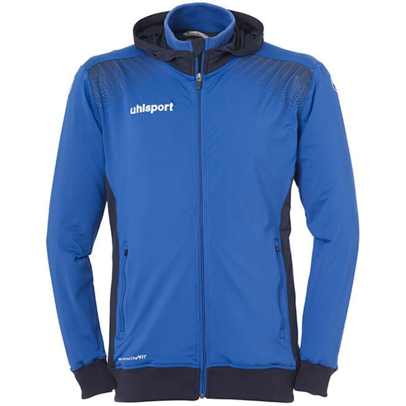 UHLSPORT Športová bunda kráľovská modrá / čierna / biela 67728158