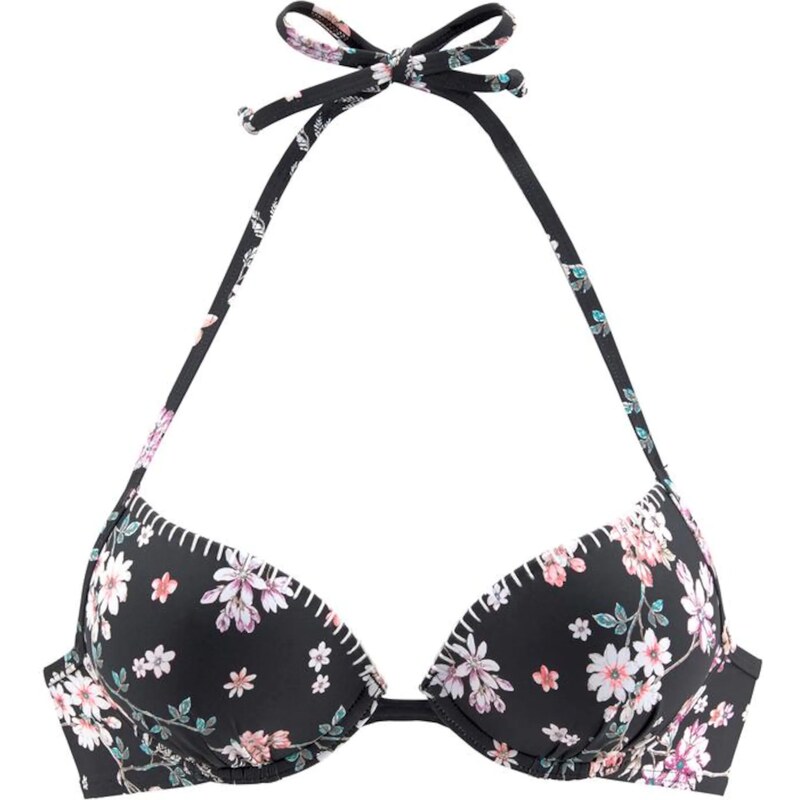 SUNSEEKER Bikinový top ružová / čierna 66846406