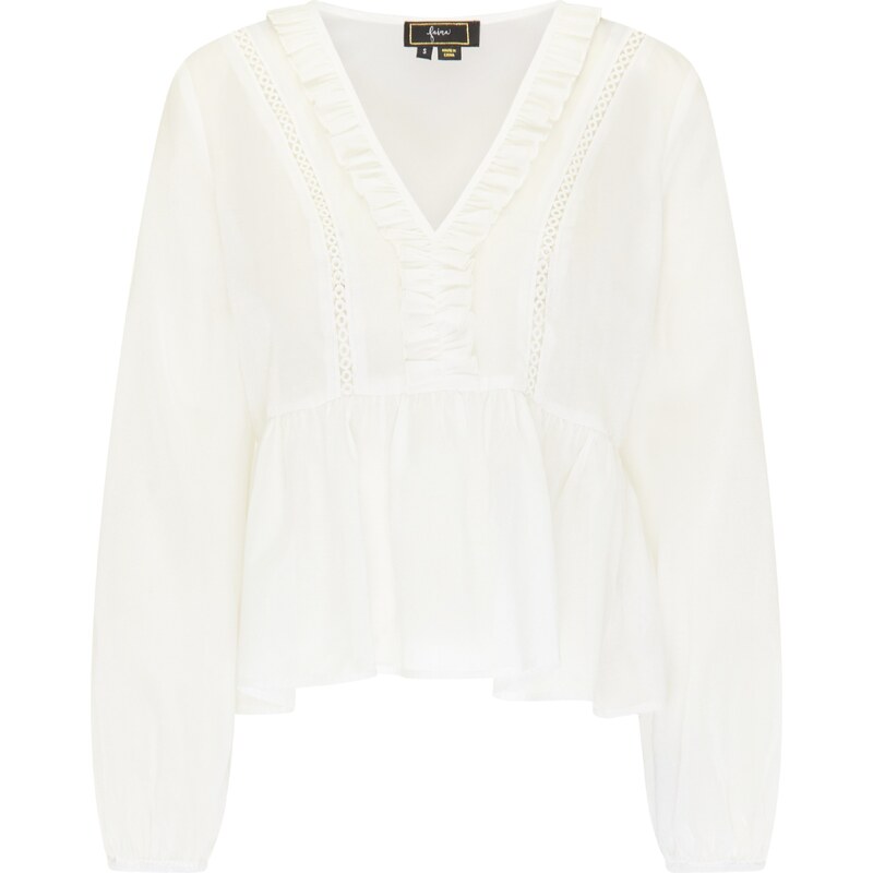 faina Blúzka biela ako vlna 63141028