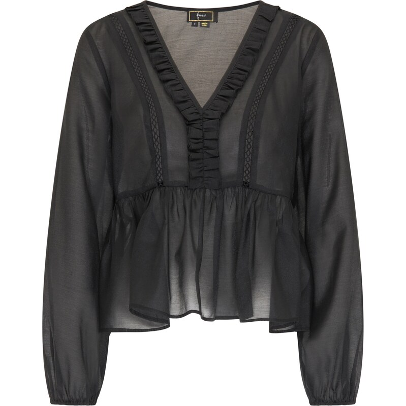 faina Blúzka čierna 65809389