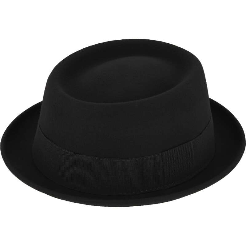 Fiebig - Headwear since 1903 Plstený klobúk porkpia - Fiebig - čierny klobúk