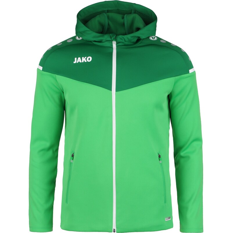 JAKO Športová bunda sivá / svetlozelená / tmavozelená / biela 67727982