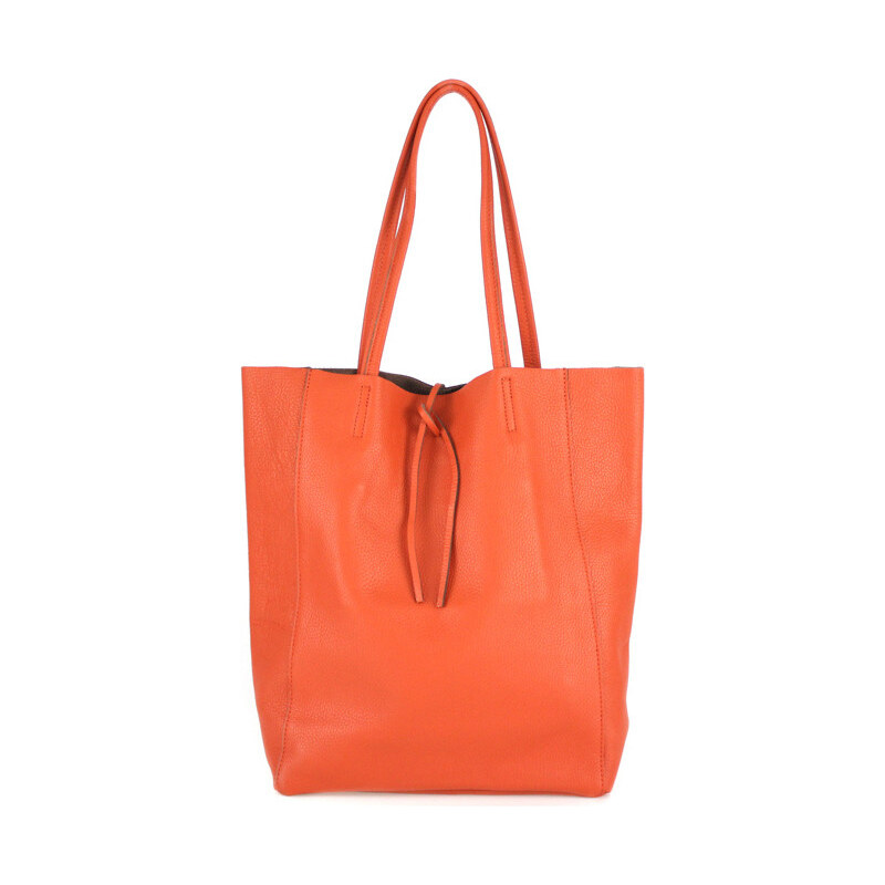 Glara Kožená kabelka shopper 27364530