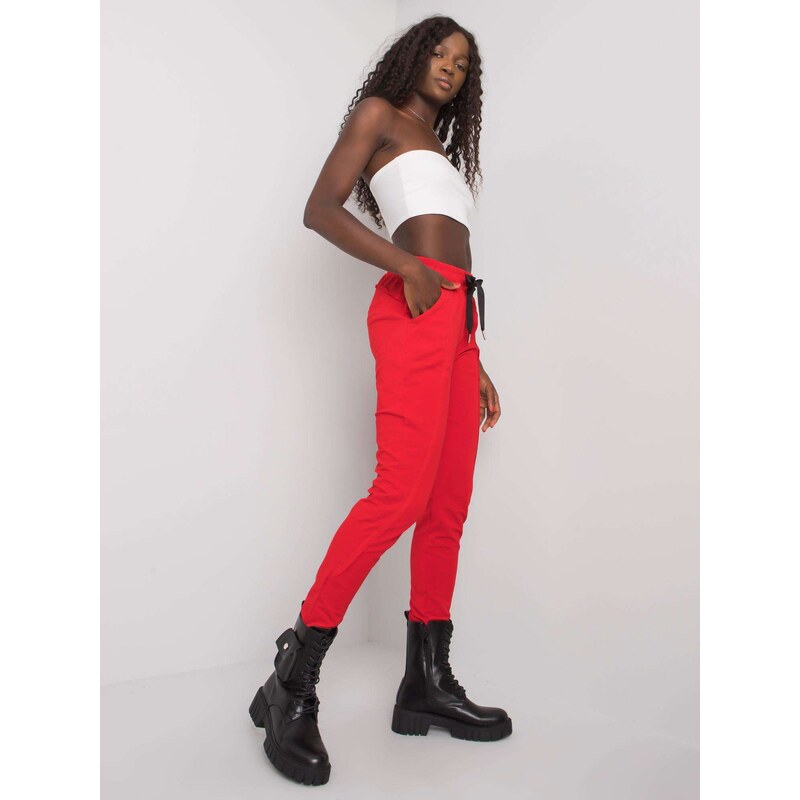 RELEVANCE Sweatpants-RV-DR-6437.18-red 64688047