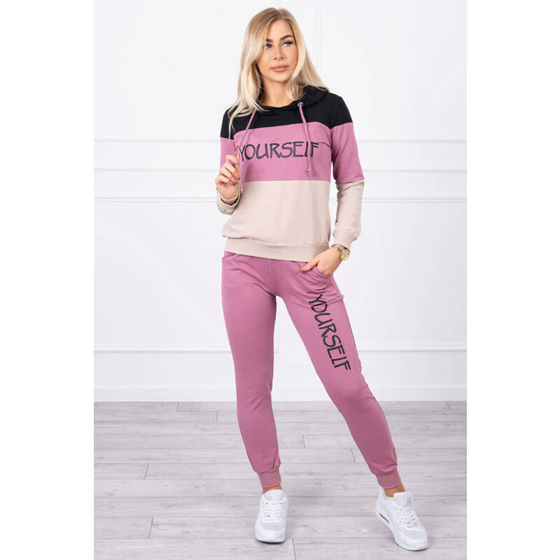 Glara Farebná dámska tepláková súprava 26150958