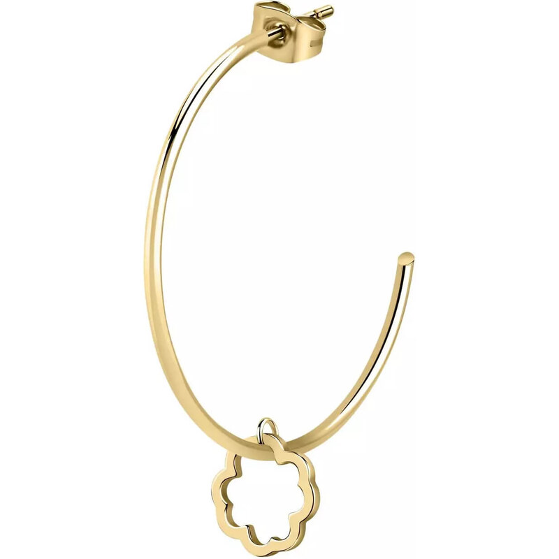 La Petite Story Pozlátená single náušnica s príveskom pre šťastie 66584743