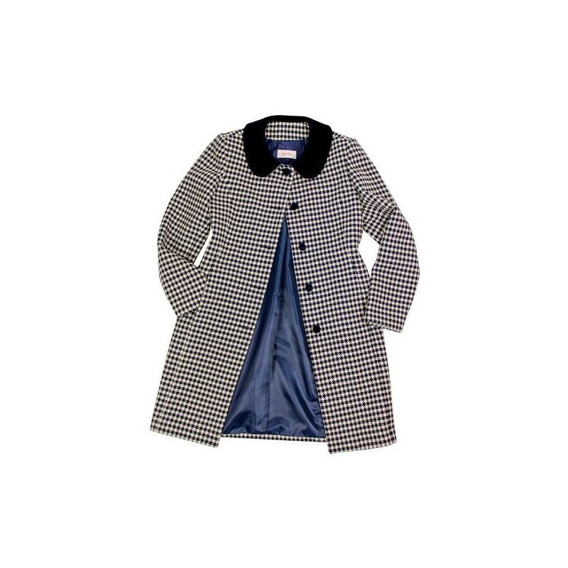 Yunolia Kabát so vzorom kohútej stopy 26174125