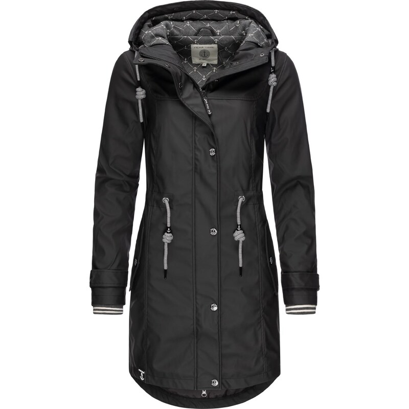 Peak Time Funkčný kabát čierna 57220247