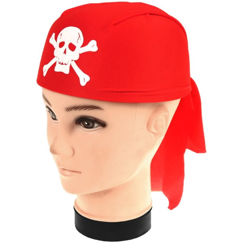 Pirátska šatka červená čiapka 26236102