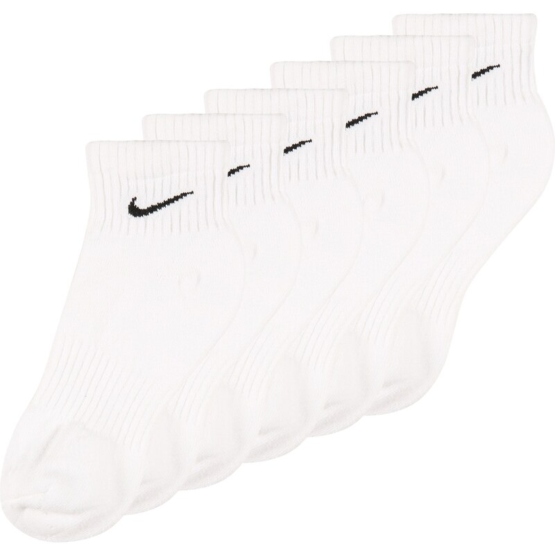 NIKE Športové ponožky čierna / biela 28090957