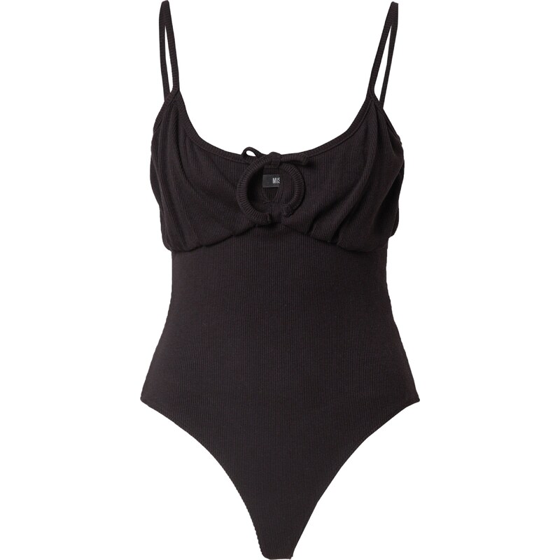 Missguided Košeľové body čierna 54226458