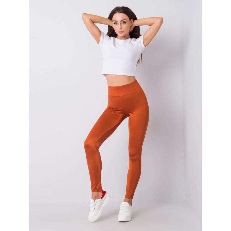 RUE PARIS Leggings-1000-LG-3103.11X-dark orange 64682644