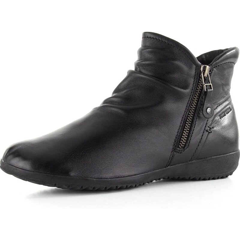 Josef Seibel čierna riasená členková obuv 79741VL971100 66061207