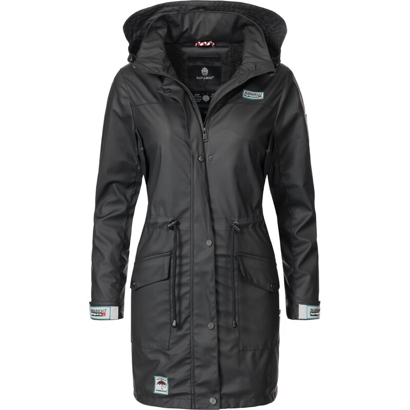 NAVAHOO Prechodný kabát Deike čierna 54222581