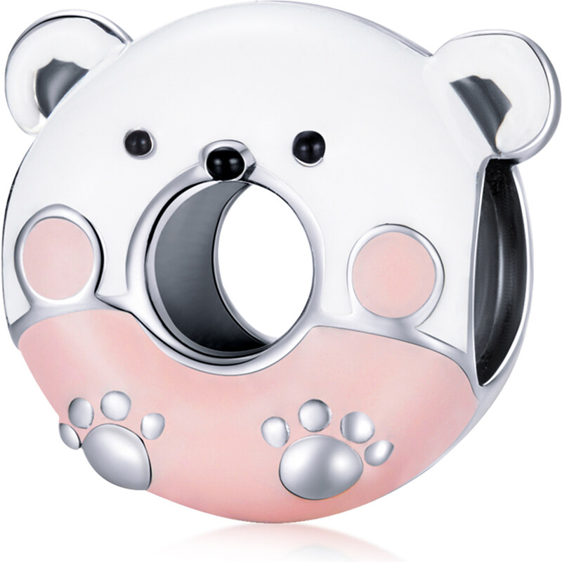 Emporial strieborný prívesok Donutok medvedík 55603900