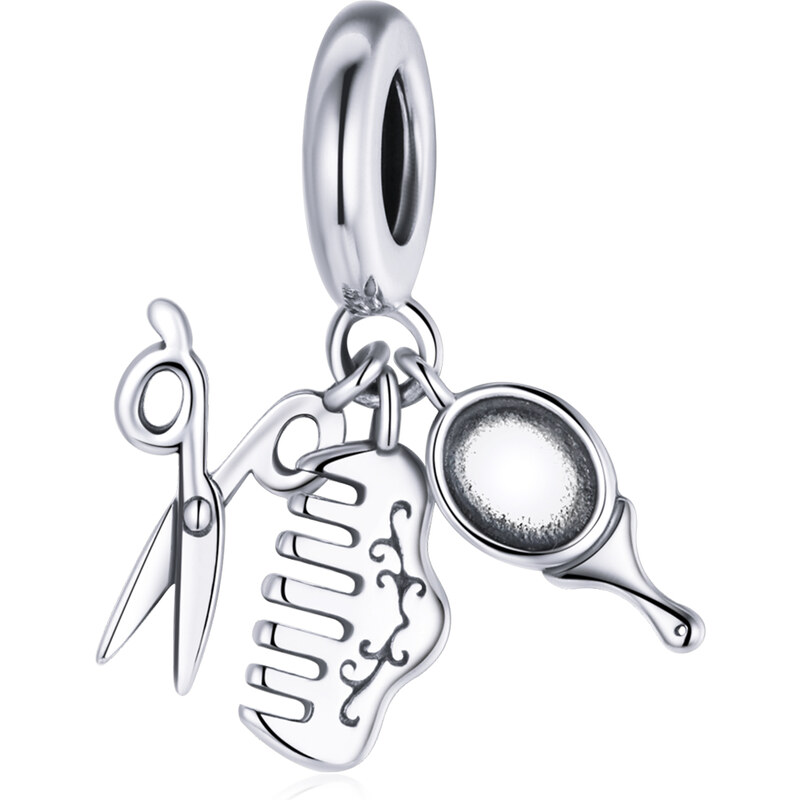 Emporial strieborný visiaci prívesok Kadernícky set 55551848