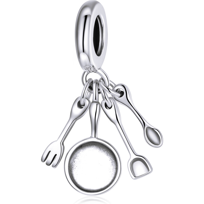 Emporial strieborný visiaci prívesok Kuchársky set 55551846