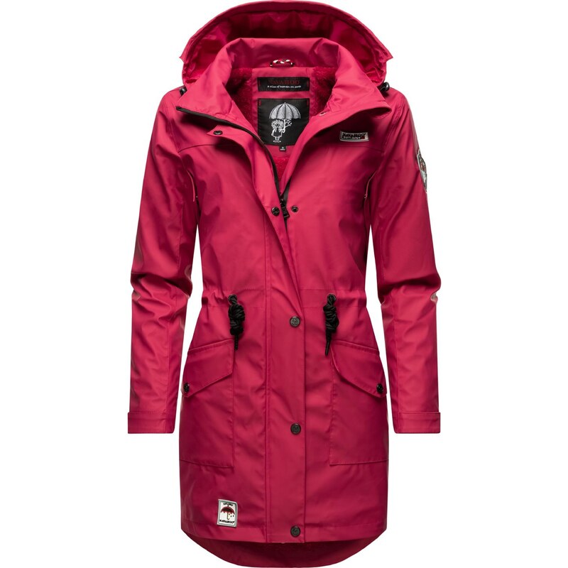 NAVAHOO Prechodný kabát Deike červená 54226520