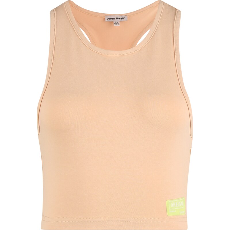 Public Desire Top LABEL béžová 58421053