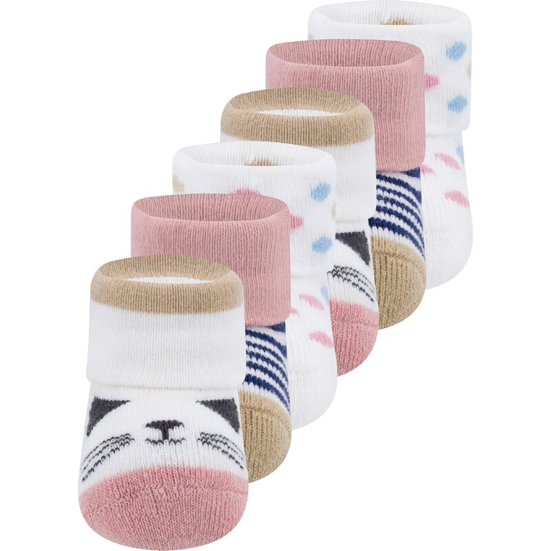 EWERS Ponožky námornícka modrá / dymovo modrá / svetlohnedá / 66049982