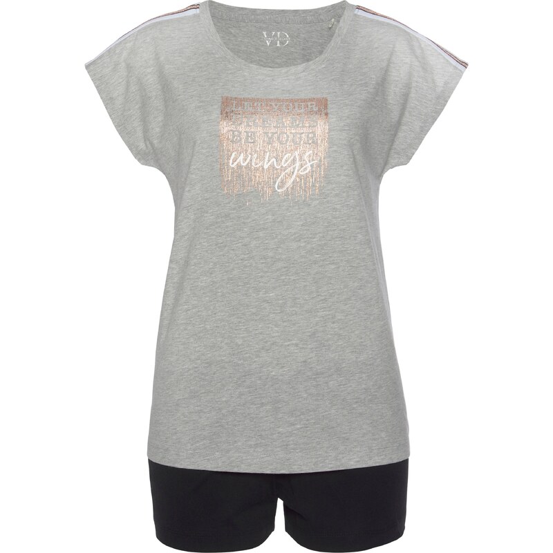 VIVANCE Kraťasy Dreams námornícka modrá / medená / sivá melírovaná / 54226469