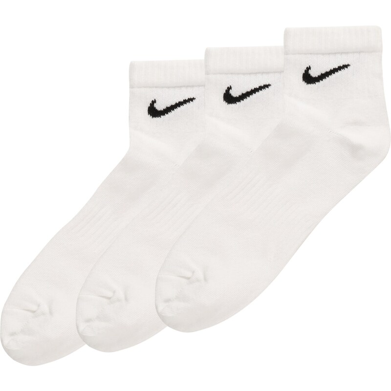 NIKE Športové ponožky čierna / biela 20335701