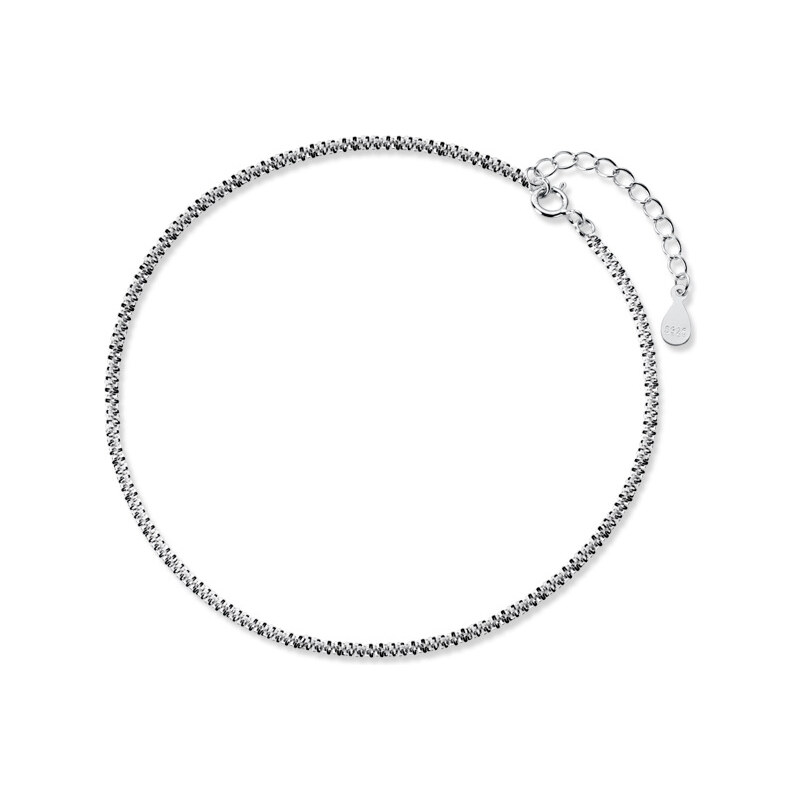 Olivie Strieborná retiazka na nohu 22 až 26 cm 5352 27007168