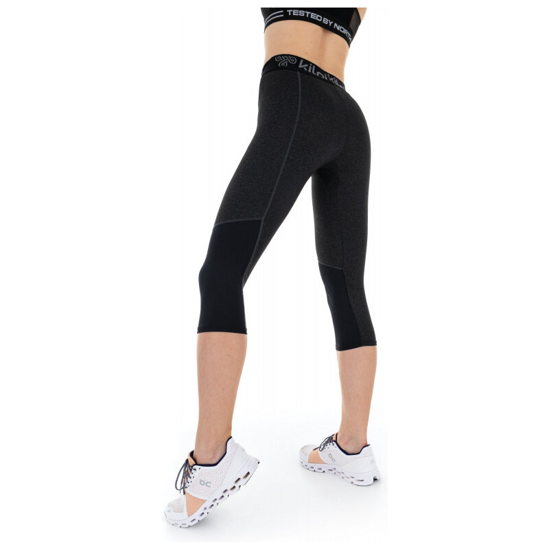 Dámske 3/4 legíny KILPI ROZARKA-W čierna 23427443