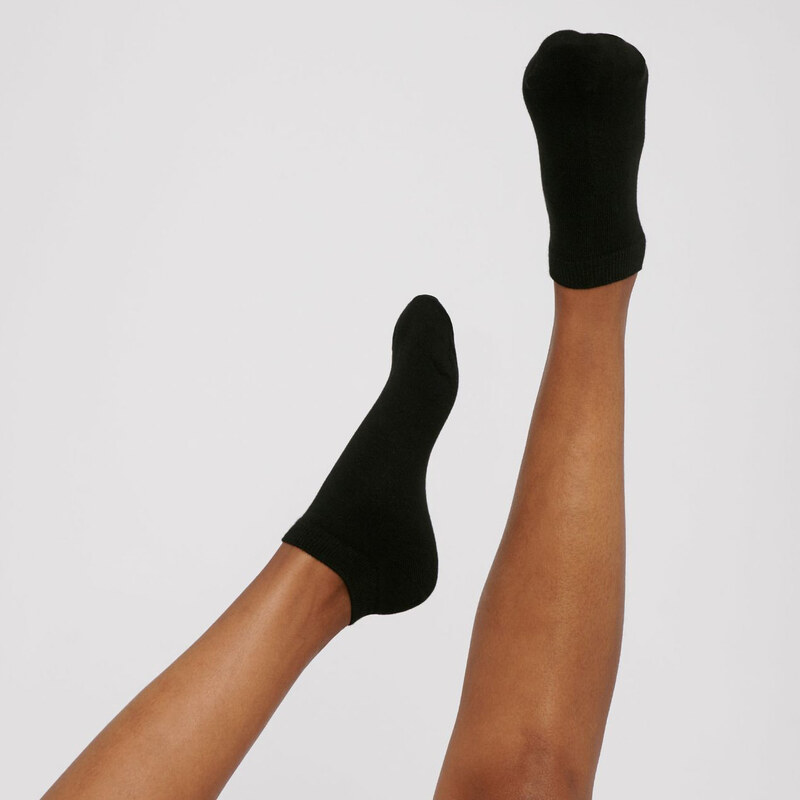 ORGANIC BASICS Sada 2 ks Ponožky Organic Cotton Ankle Socks 35 38