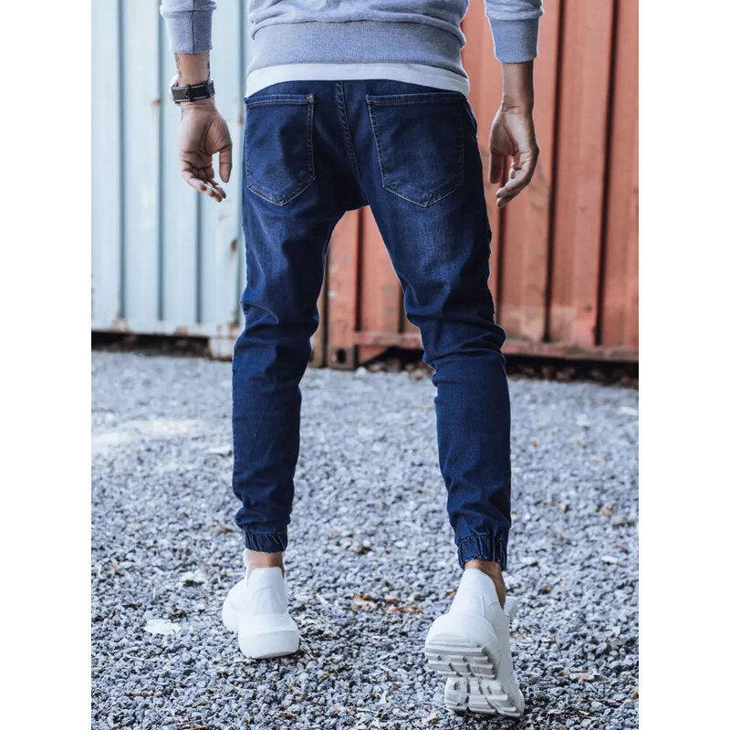 Pánske nohavice modré Dstreet 67099551