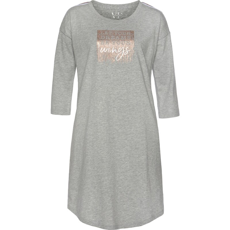 VIVANCE Nočná košieľka sivá 65641476