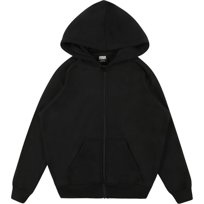 Urban Classics Tepláková bunda čierna 26630717