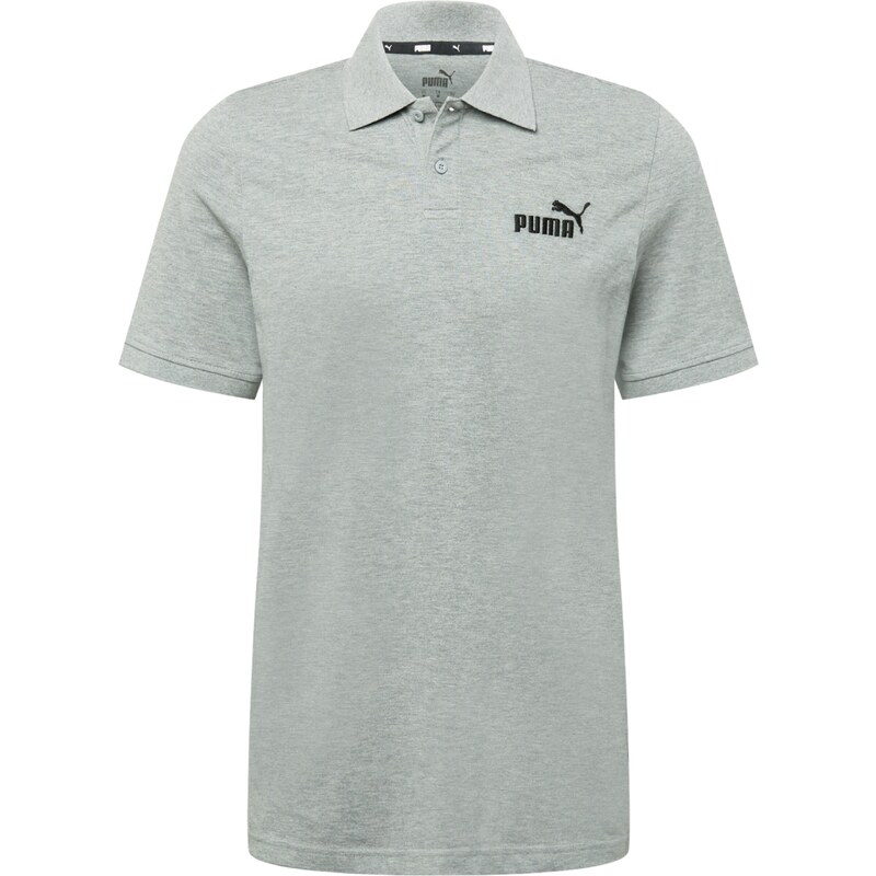 PUMA Tričko Essentials sivá melírovaná / čierna 26629736