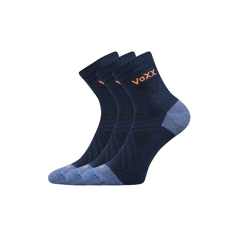 REXON 01 športové klasické ponožky VoXX Tm. modrá 39-42 3 páry 26788063