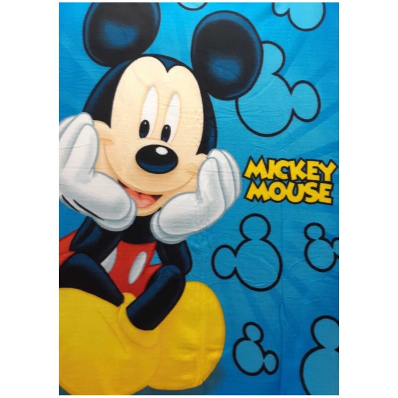Exity Detská fleecová deka Mickey Mouse - Disney - polar fleece s gramážou 170 gr./m2 - 100 x 140 cm
