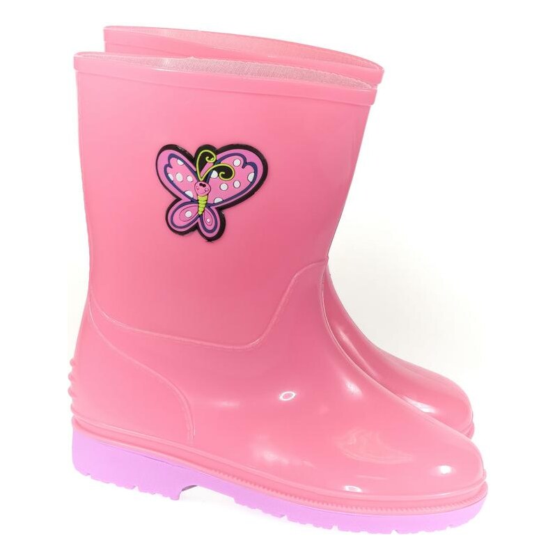 ELU Detské ružové gumáky SADE 26664097