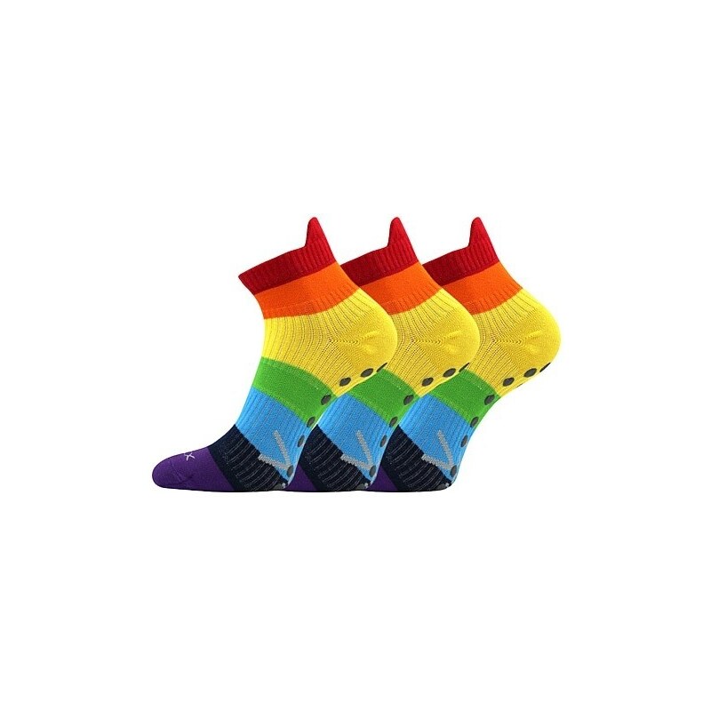 JOGA protišmykové ponožky ABS VoXX Rainbow 35-38 3 páry 26788089