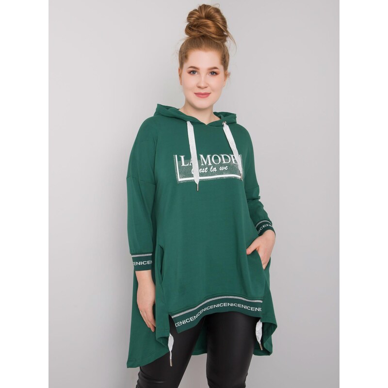 RELEVANCE Sweatshirt-RV-BL-6849.63P-dark green 64683394