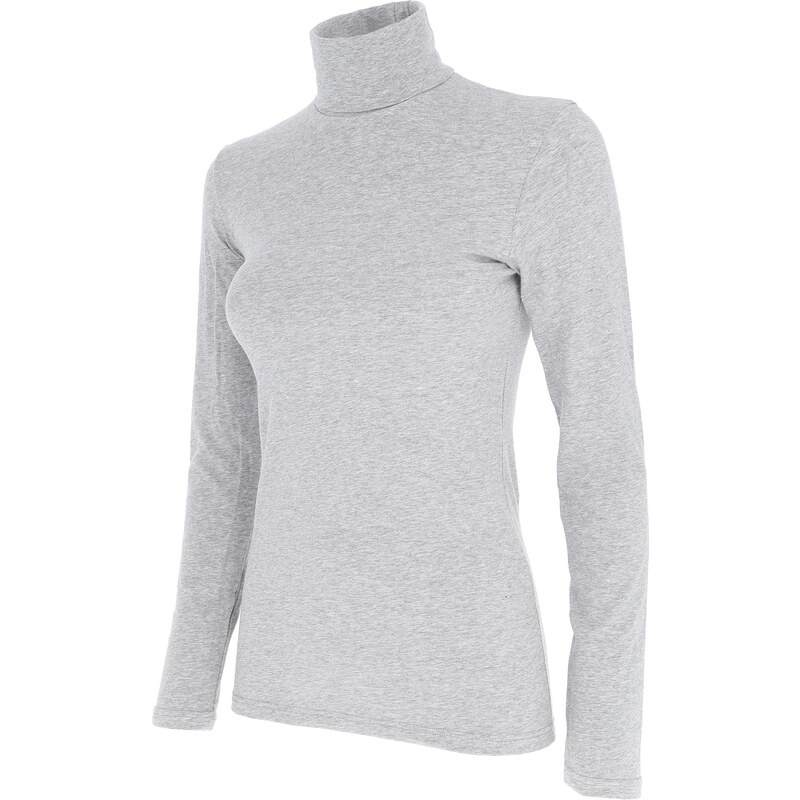 Glara Bavlnený rolák s dlhými rukávmi 29219581