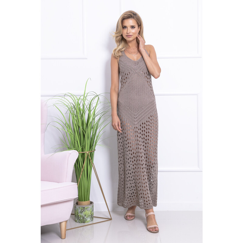 Glara Háčkované letné maxi šaty 29367264