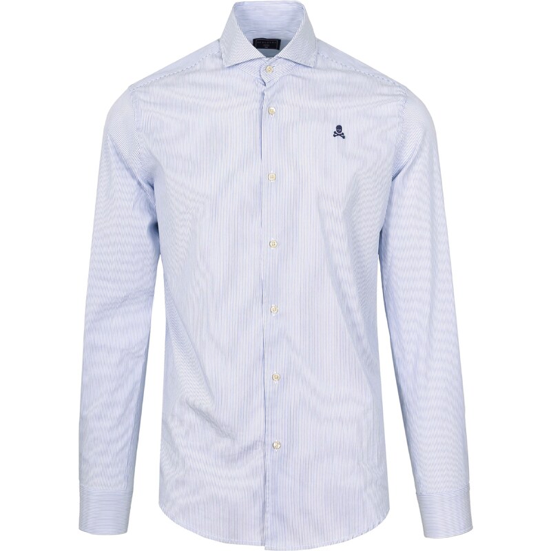 Scalpers Košeľa svetlomodrá / biela 54226663