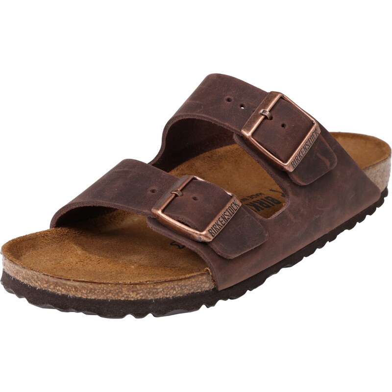 BIRKENSTOCK Šľapky Arizona tmavohnedá 54220744