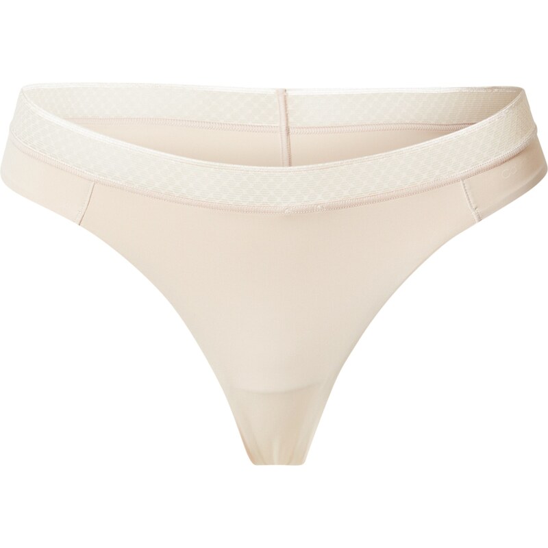 Calvin Klein Underwear Tangá krémová / svetlobéžová 26706851