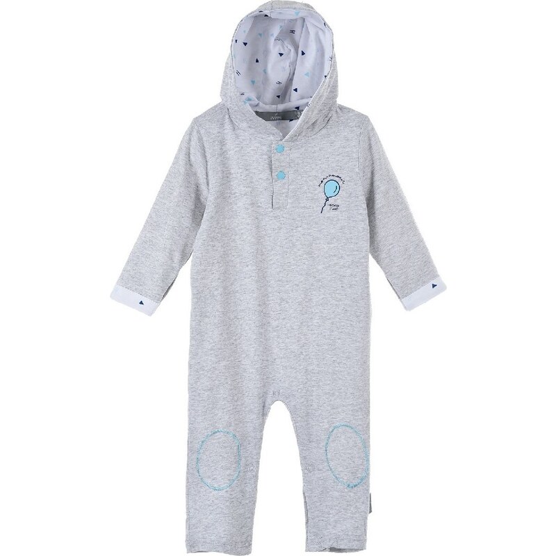 BASIC Šedý detský overal 26700977