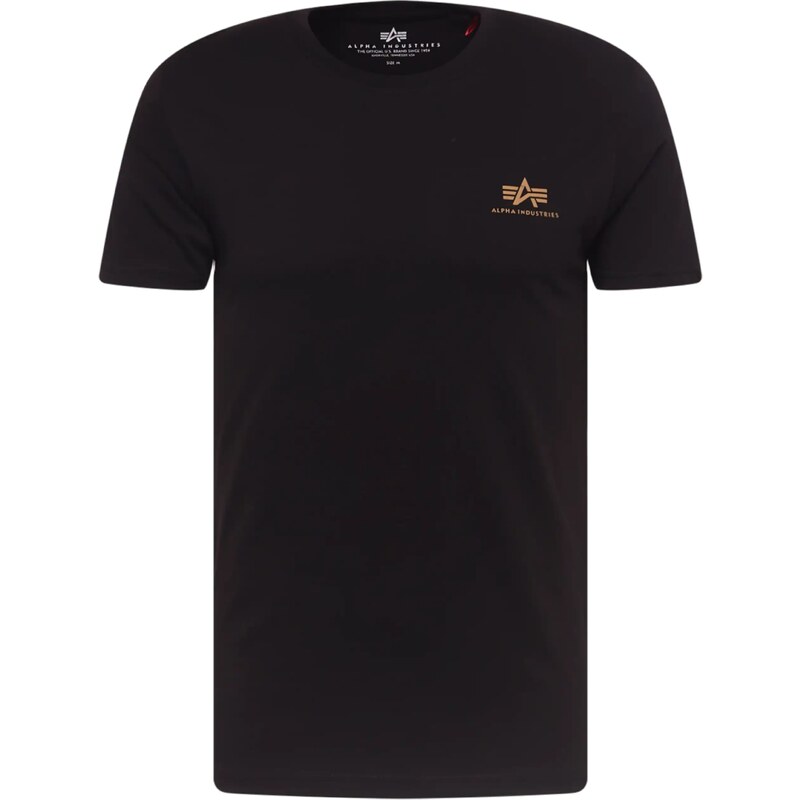 ALPHA INDUSTRIES Tričko tmavohnedá / zelená / kaki / čierna 60867148