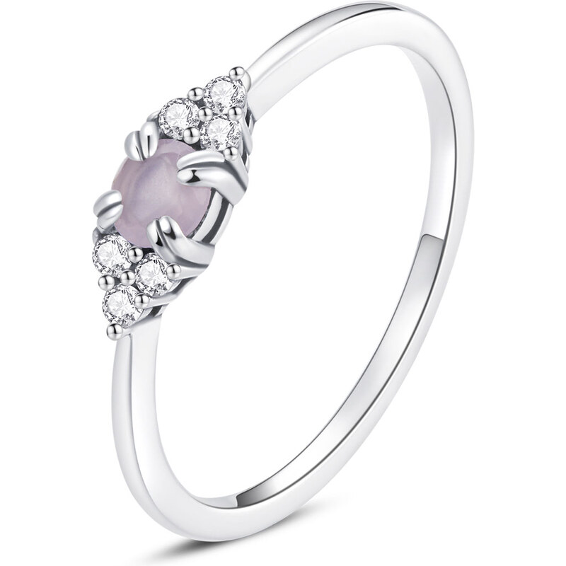 Olivie Strieborný prstienok PINK 5370 27007186