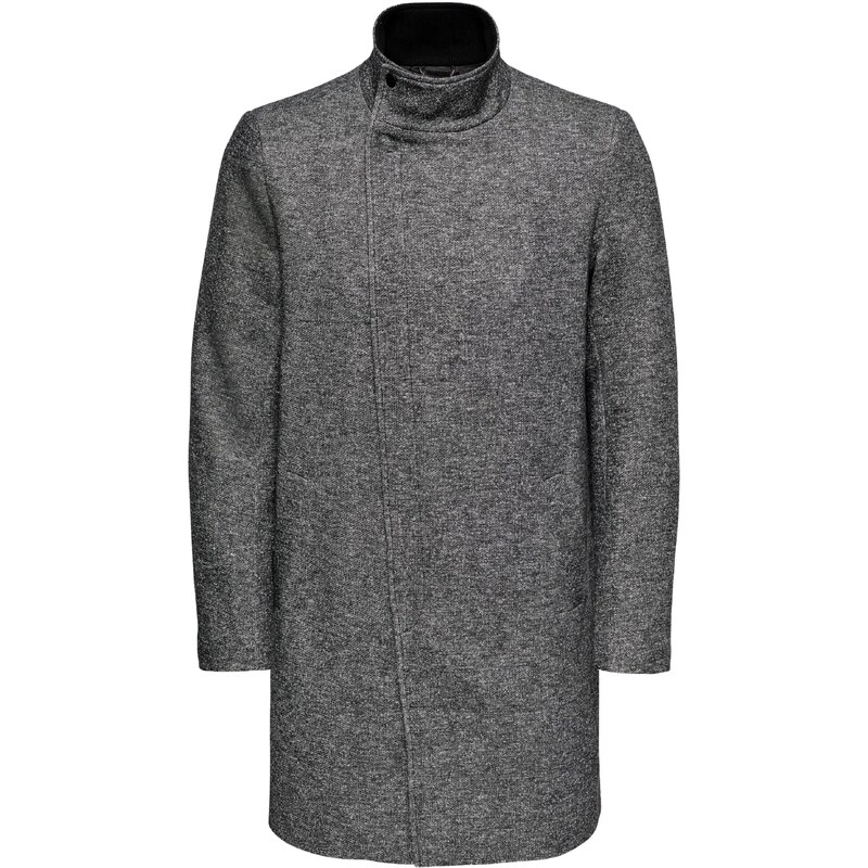 Only & Sons Prechodný kabát Oscar tmavosivá 66025648